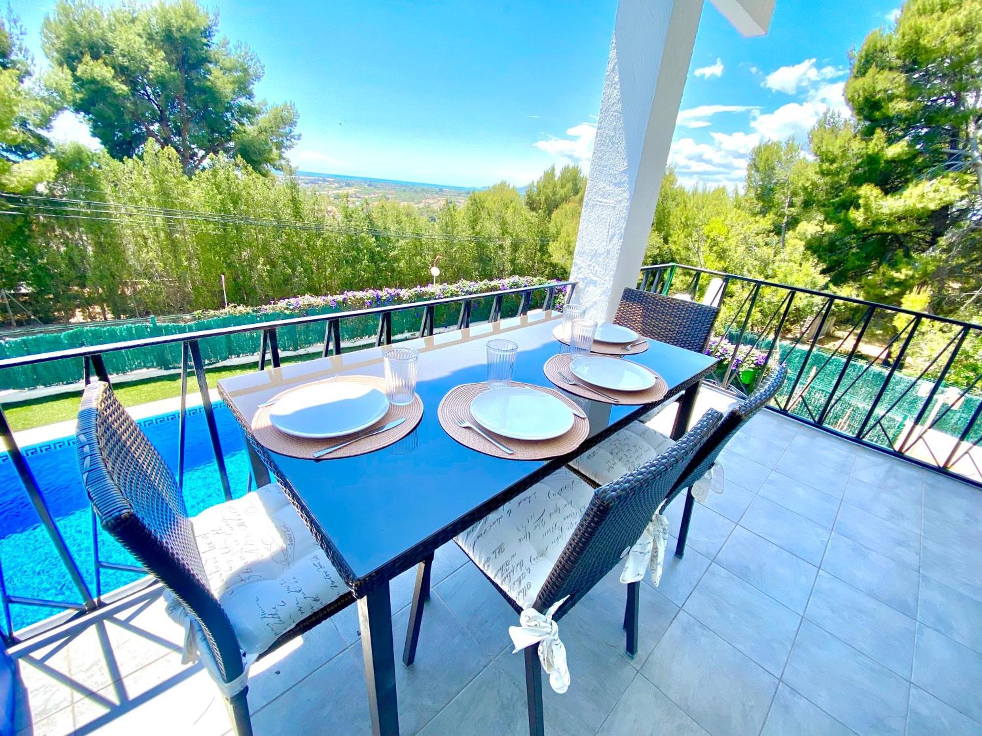 Chalet Con Piscina Privada En Alcocebre Alcoceber Exterior photo