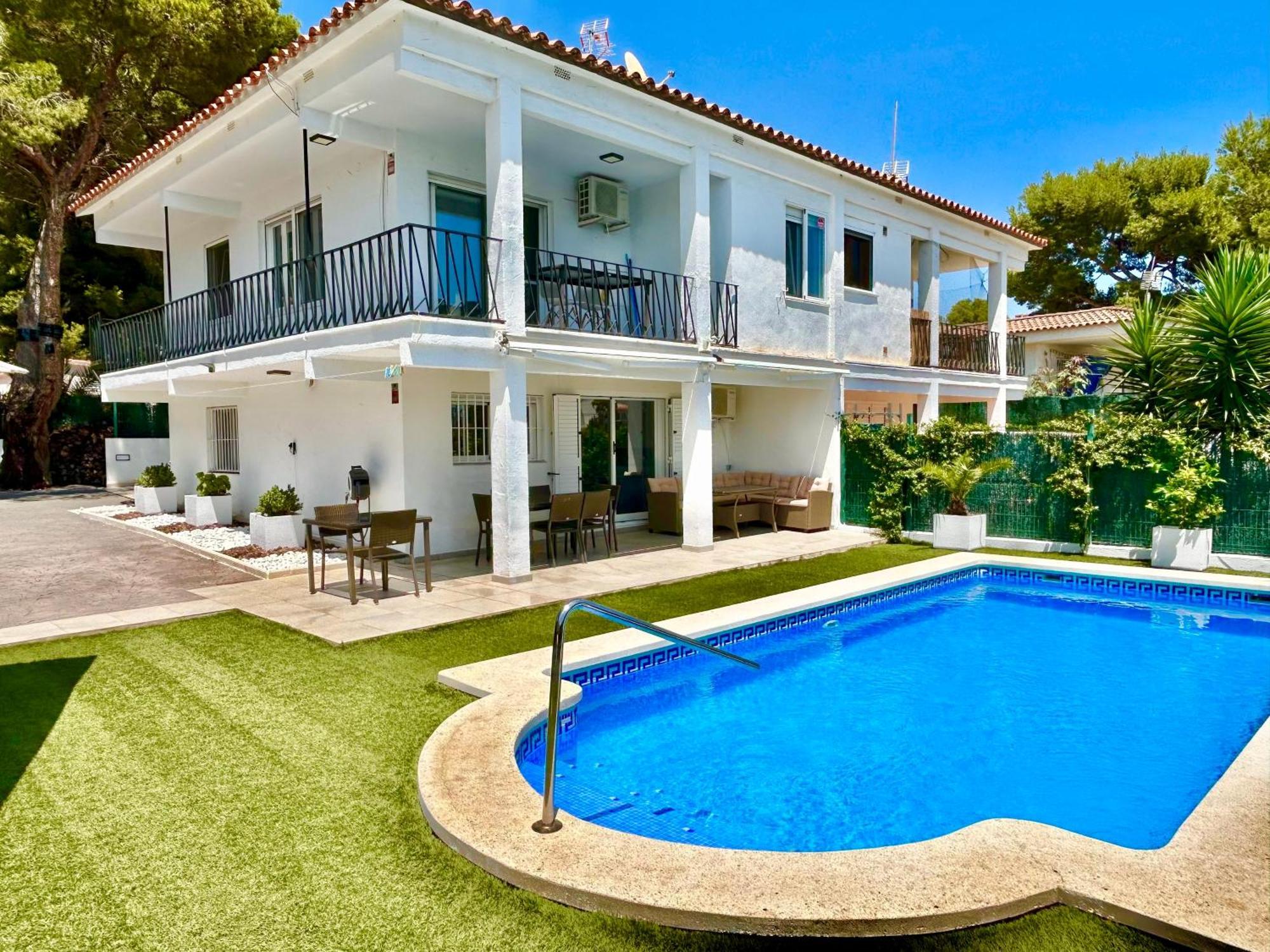 Chalet Con Piscina Privada En Alcocebre Alcoceber Exterior photo