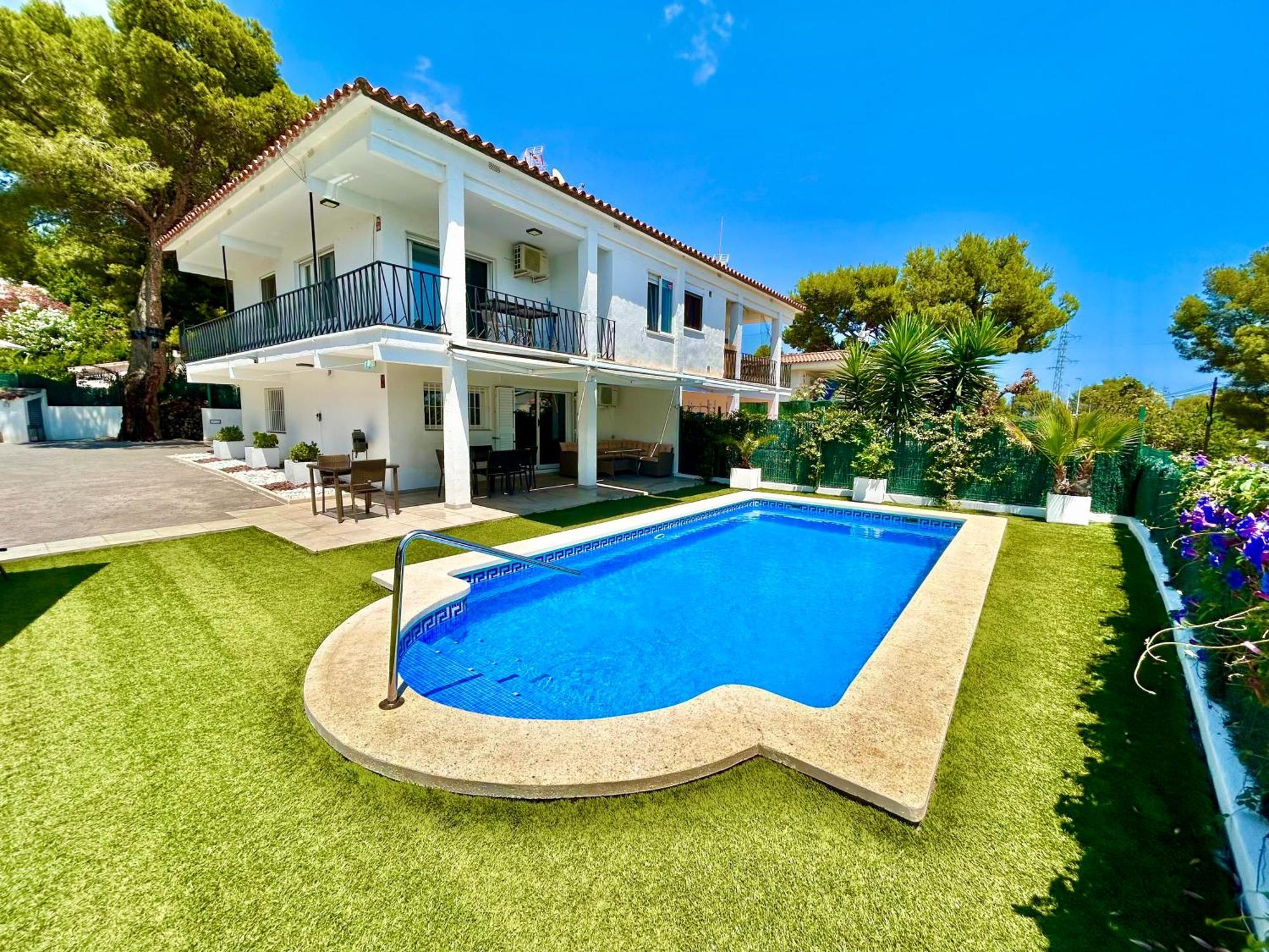 Chalet Con Piscina Privada En Alcocebre Alcalà de Xivert Exterior photo